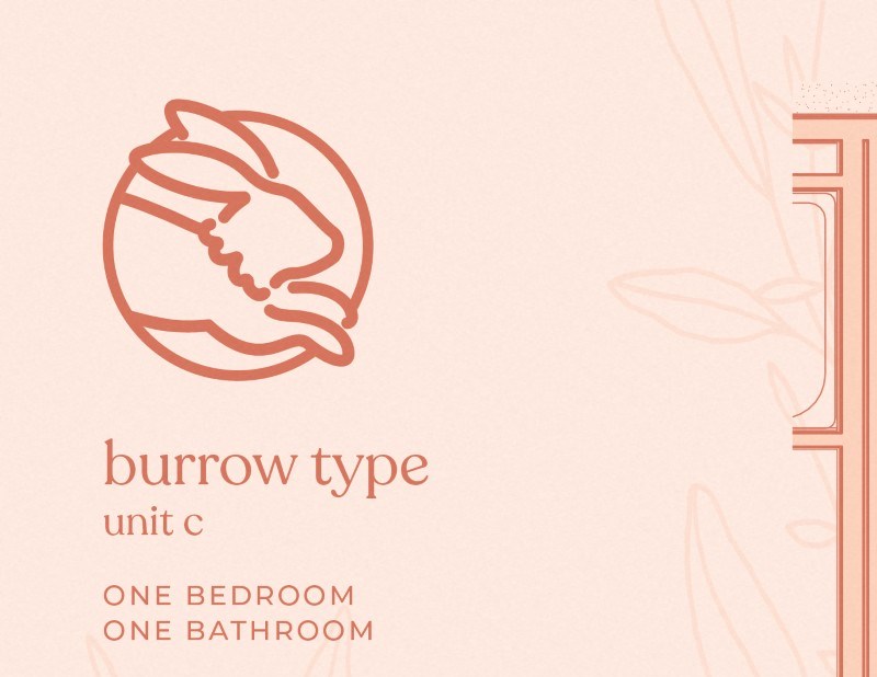 The Warren One Bedroom One Bathroom Floor Plan The Warren One Bedroom One Bathroom Floor Plan